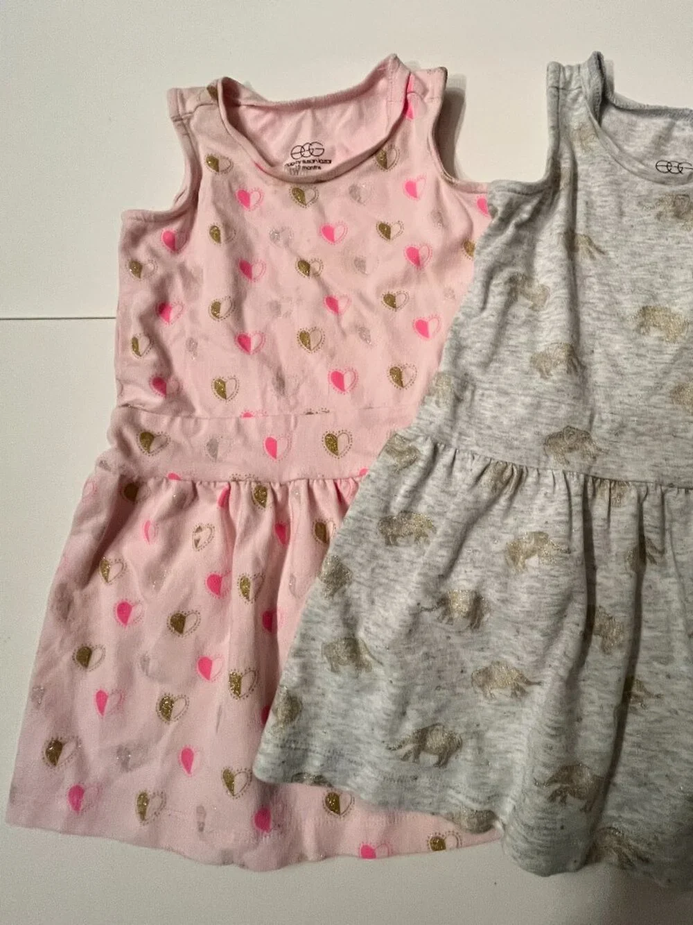 Egg by Susan Lazar - SET OF TWO - Baby Dress Bundle Size 12 months